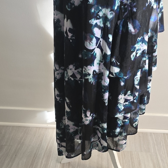 Simply Vera Vera Wang Midnight Floral Midi Dress - Picture 7 of 9
